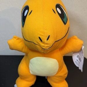 Pokemon Charmander Plush Stuffed Animal w/ Tag Nintendo Toy Orange 14" NWT